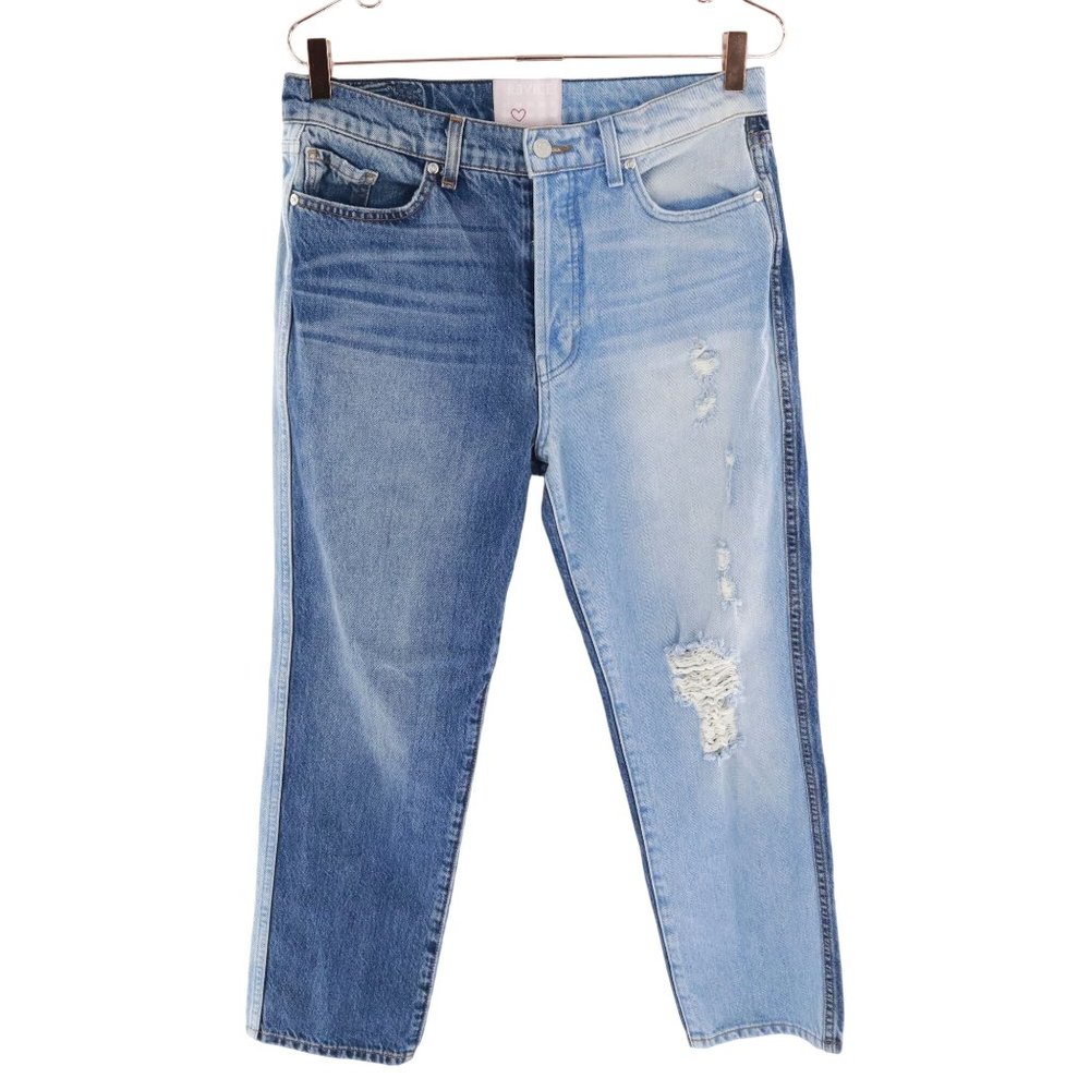 Revice Mixed Denim Jeans Womens 29 Blue Hippie Retro Casual Edgy Staple Festival